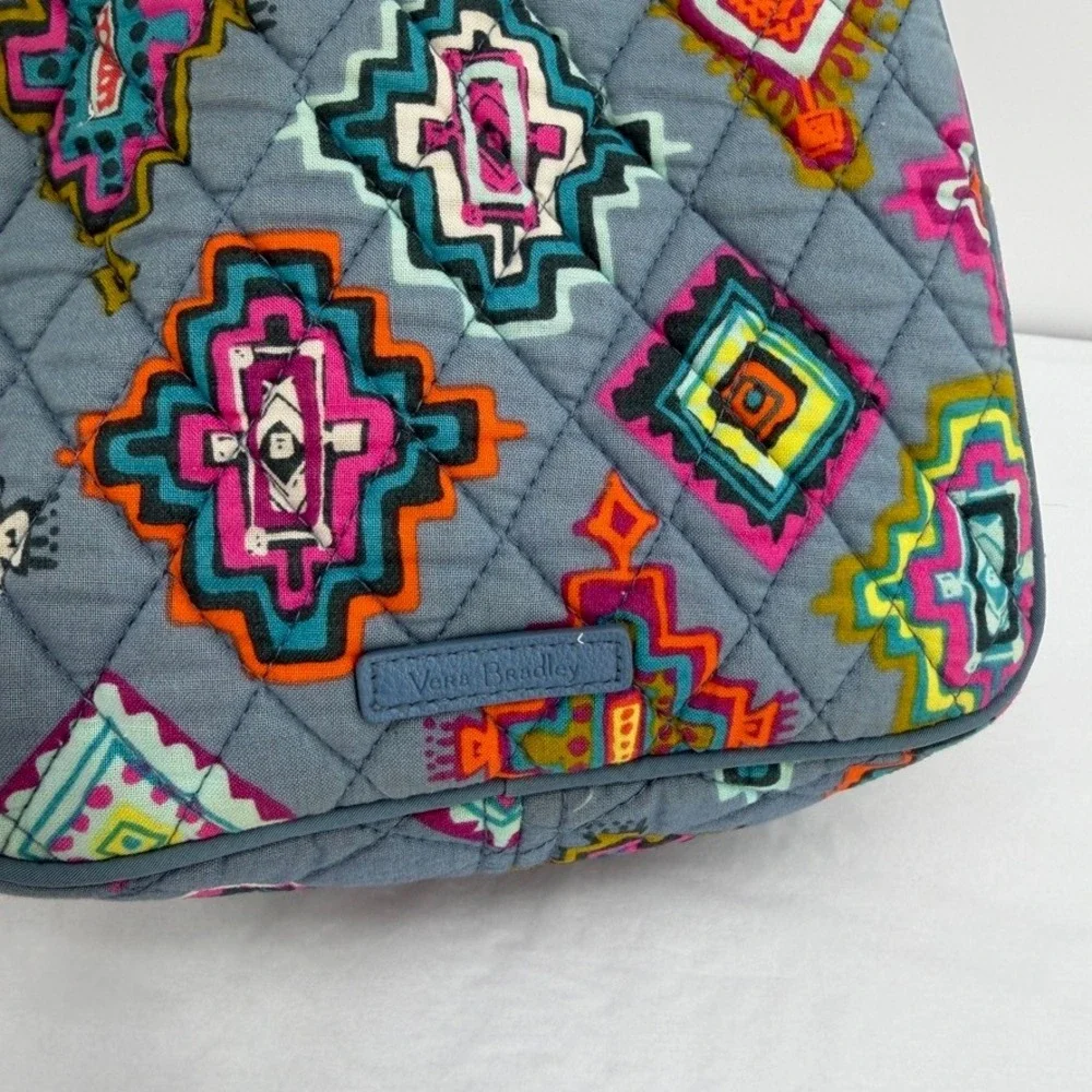 Vera Bradley Insulated Lunch Bag Painted Medallions Pattern Quilted Floral